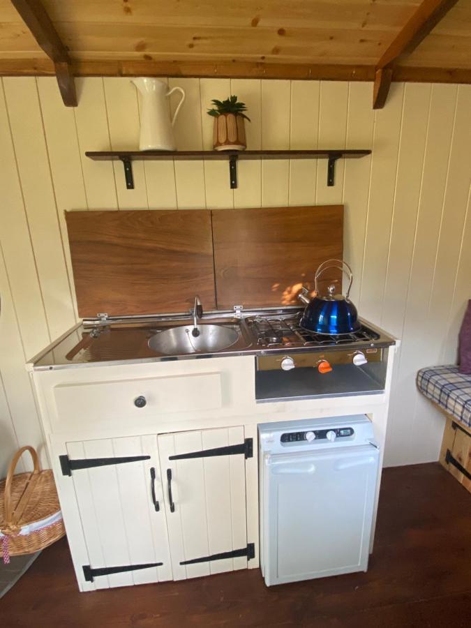 Baddiley The Shepherd'S Hut - Wild Escapes Wrenbury Off Grid Glamping - Ages 12 And Over מראה חיצוני תמונה